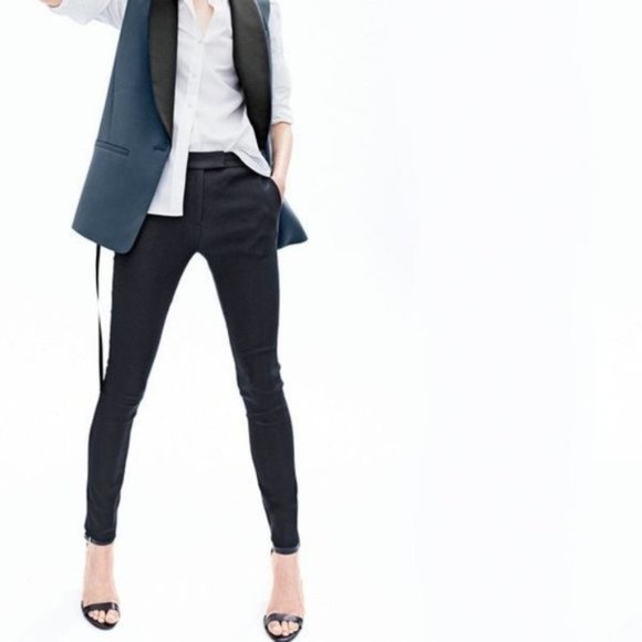 J. Crew Pants - J. Crew Ryder Skinny Leg Black Work Pants 4